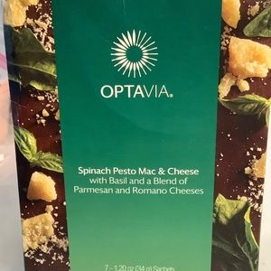 Spinach Pesto Mac & Cheese BIUB 5/23/22 Box of 7 optavia packets.